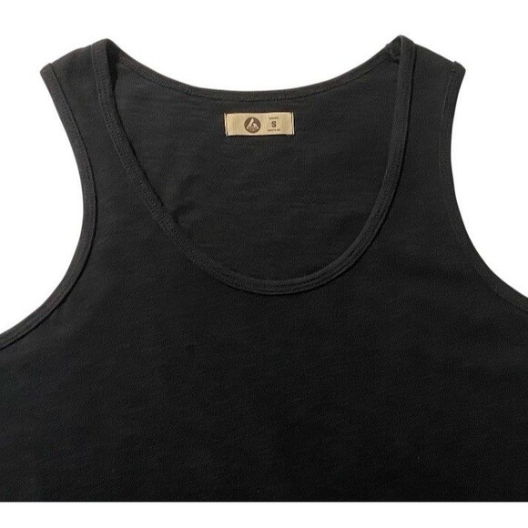 American Giant Black Tank Dress S Size Small Minimalist Capsule Wardrobe - Picture 3 of 7